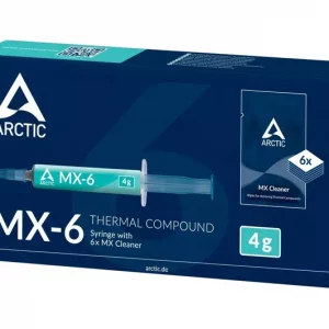 ARCTIC MX 6 Thermal Paste with MX Cleaner- 4 g